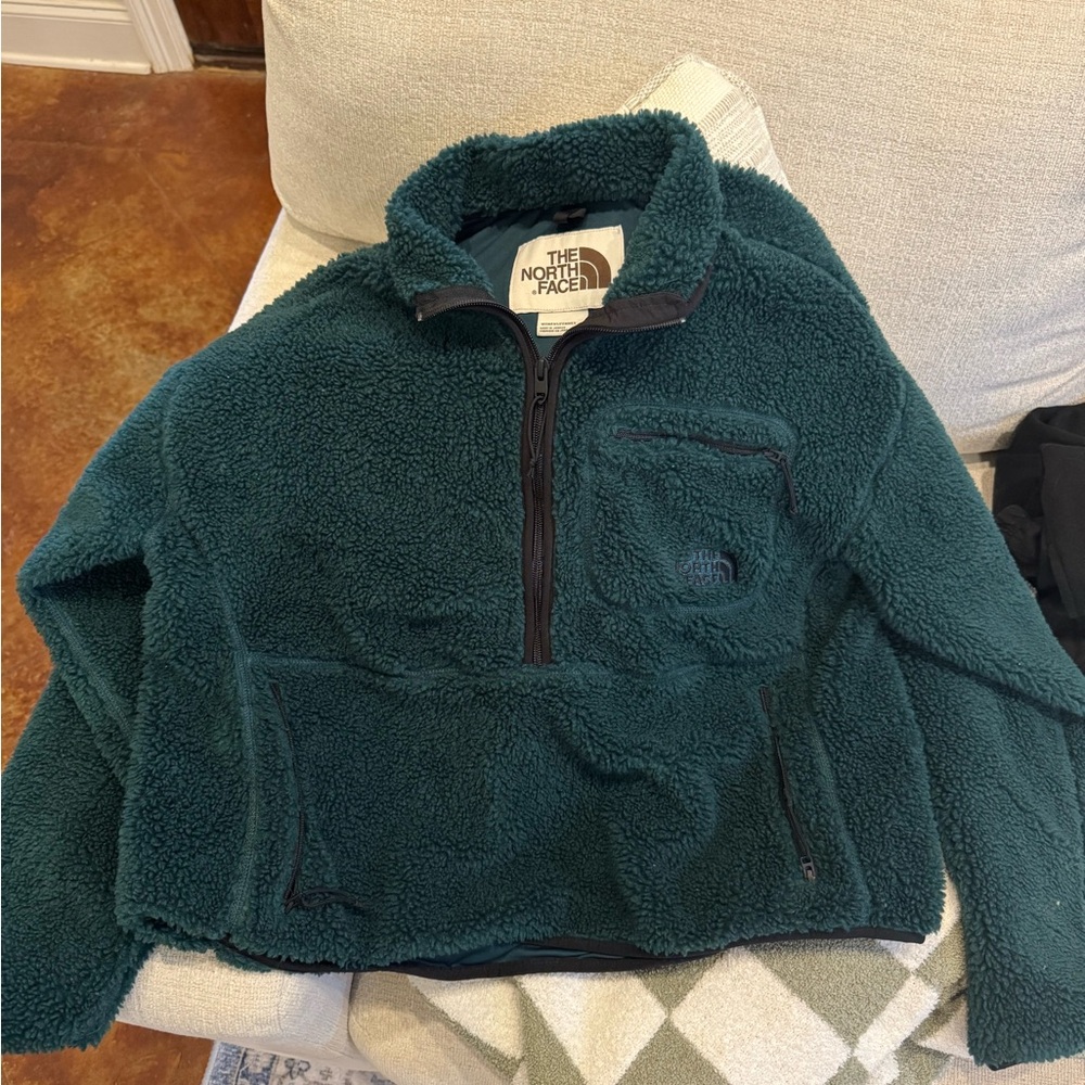 The North Face Teal Fleece Pullover